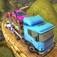 Offroad Transporter Car Trailer Parking Drive