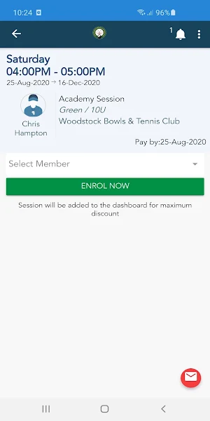Woodstock Tennis Screenshot 2