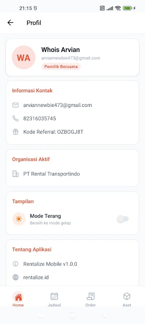 Rentalize Screenshot 1