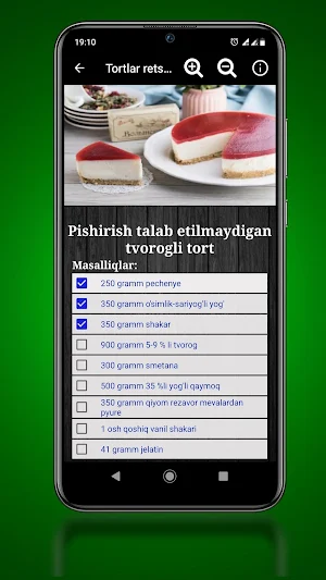 Tortlar retsepti Screenshot 3