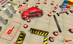 Classic Car Parking & Driving 3D Screenshot 1