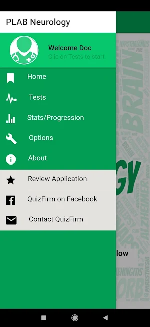 PLAB NEUROLOGY Screenshot 1
