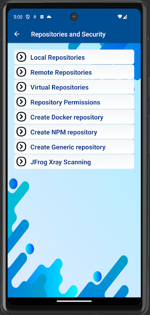 JFrog Tutorial Screenshot 2