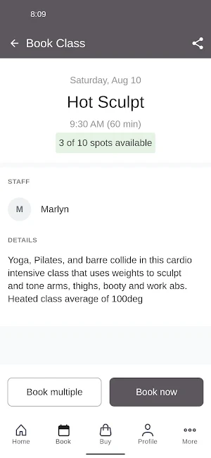 White Heat Yoga Screenshot 2