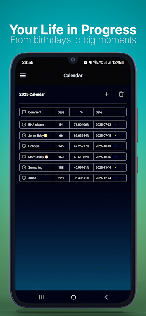 Time In Progress Screenshot 3