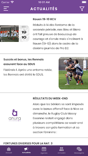 ANURA Réseaux Screenshot 3