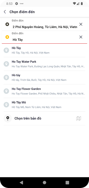 Hương Giang Taxi Screenshot 2