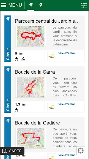 Oullins Jardin sans fin Screenshot 0