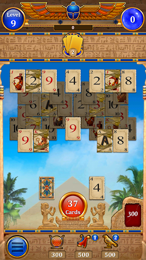Card of the Pharaoh - Free Solitaire Card Game Screenshot 0