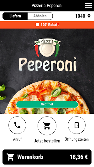 Pizzeria Peperoni Screenshot 0