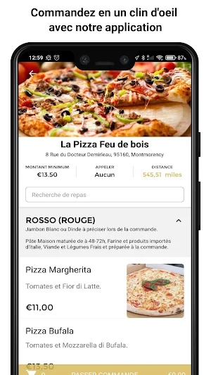 La Pizza Montmorency Screenshot 1