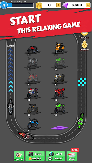 Merge Bike game Screenshot 1