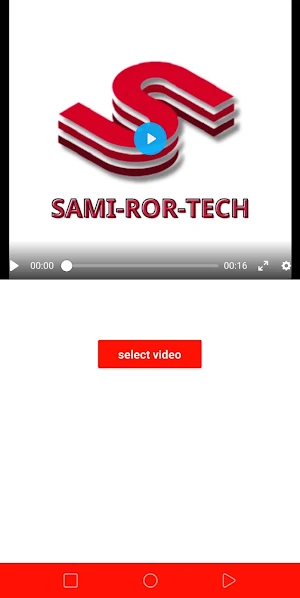 video player Screenshot 0