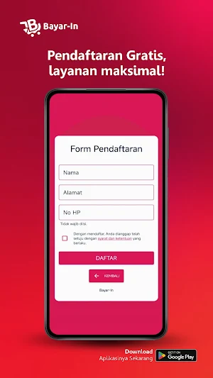 Bayar-In Screenshot 1
