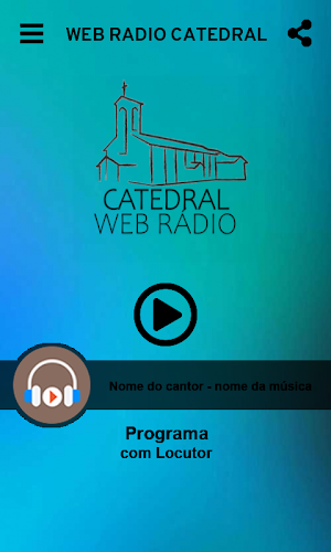 Web Rádio Catedral Screenshot 0