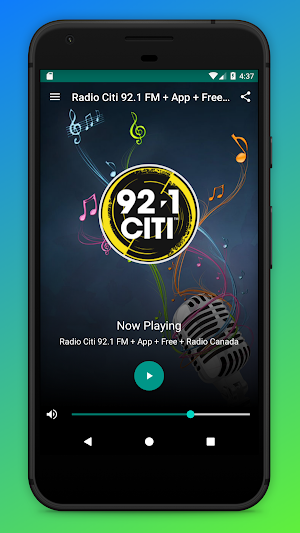 92.1 Citi FM Winnipeg Radio CA Screenshot 0