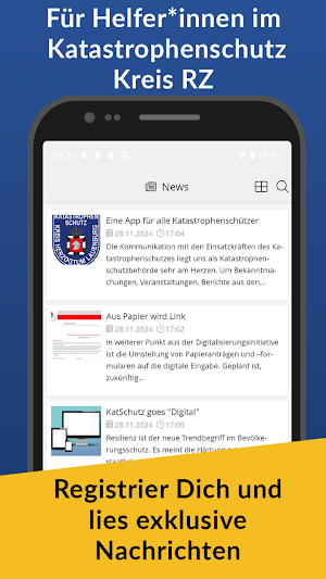 Katastrophenschutz RZ Screenshot 1