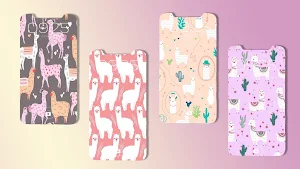 Cute Alpaca Llama Wallpaper Screenshot 2
