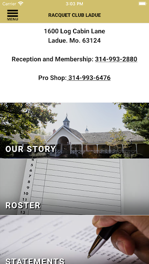 Racquet Club Ladue Screenshot 2