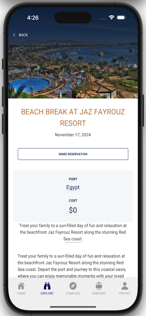 AROYA Cruises Screenshot 3