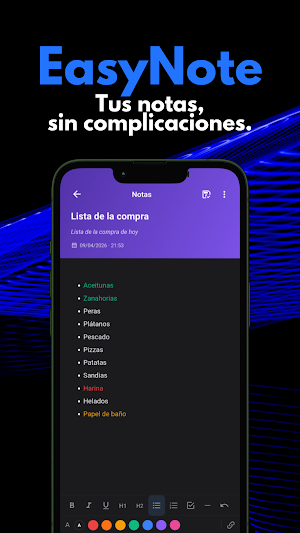 EasyNote - Editor de notas Screenshot 0