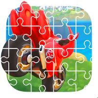 Zoom Motorcycle Puzzle Jigsaw