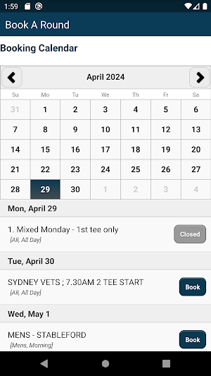 Mona Vale Golf Club Screenshot 2