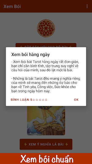 Xem bói về tương lai. XEM BÓI Screenshot 1