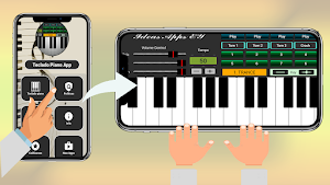 Simple Piano App - Sintetizador Órgano y Percusión Screenshot 3