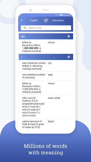 Meaning in Indonesian Screenshot 1