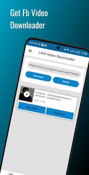 Video downloader for linkedin Screenshot 3