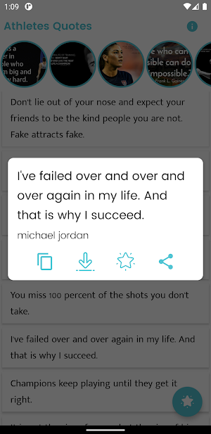 Athletes Quotes and Sayings Screenshot 2