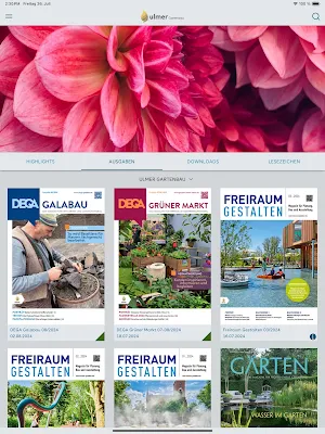 Ulmer Gartenbau Screenshot 0