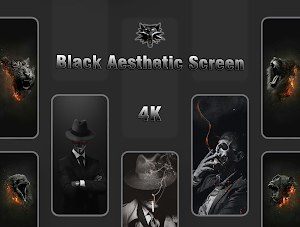 Black Screen Wallpaper Screenshot 0