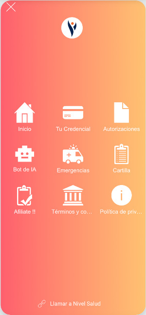Nivel Salud App Screenshot 3
