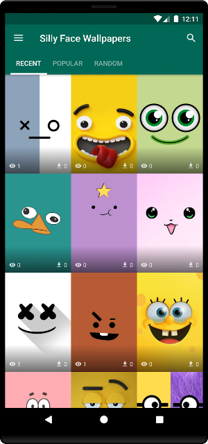 Silly Emoji Face Wallpapers Screenshot 0