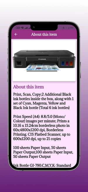 canon pixma g3000 guide Screenshot 3