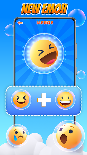 Emoji Merge Kitchen, Moji Game Screenshot 1