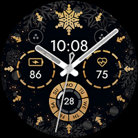 Christmas Snowflake Watch Face
