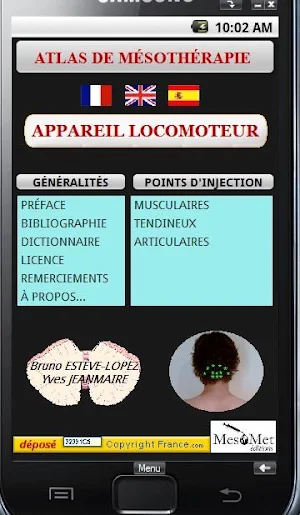 Mésothérapie Points Screenshot 0
