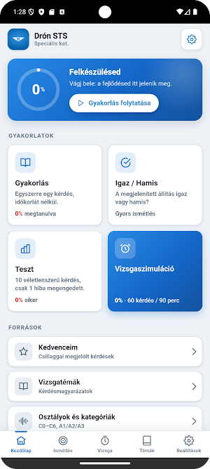 STS Drón Speciális Kategória Screenshot 0