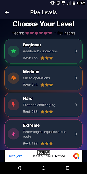 Math Blaze Screenshot 2