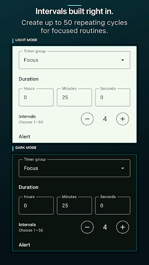 Chronoplan Timer Screenshot 2