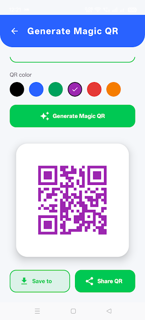 QR Genie: Code Scanner & Maker Screenshot 2
