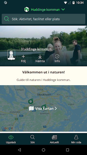 Huddinge Naturkarta Screenshot 0