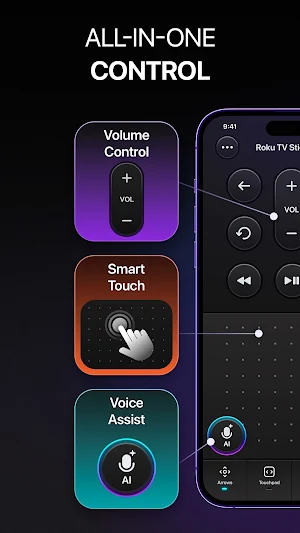 Remote Control App for All TV Screenshot 1