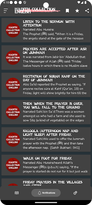 Hadith Collection English Screenshot 1