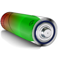 3D AA Battery Widget