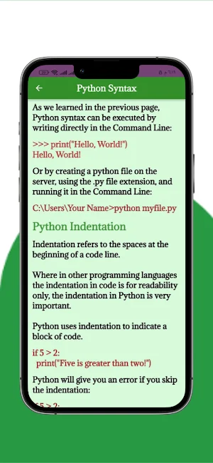 Learn Python Tutorials Screenshot 1