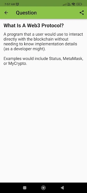 Web3 Interview Question screenshot 8